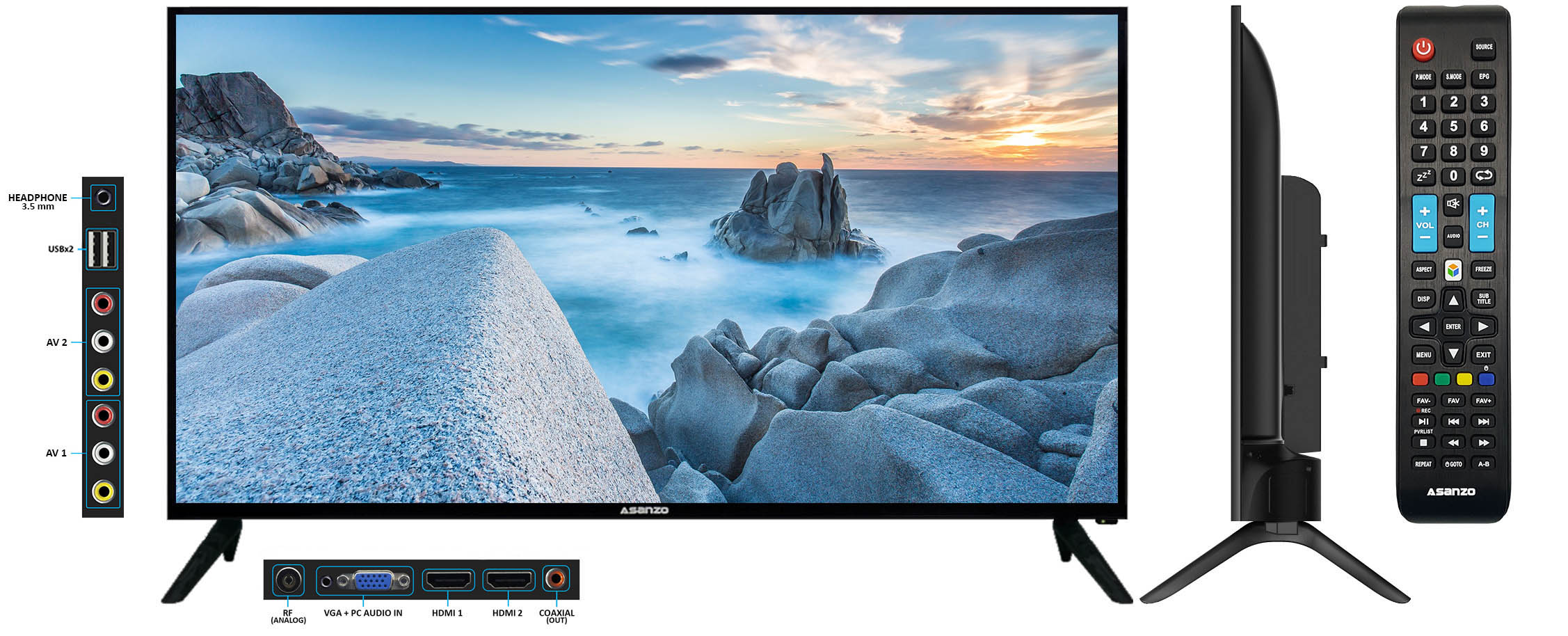 Tivi Asanzo 32 Inch - Chất Lượng Chính Hãng Đến Tay Bạn